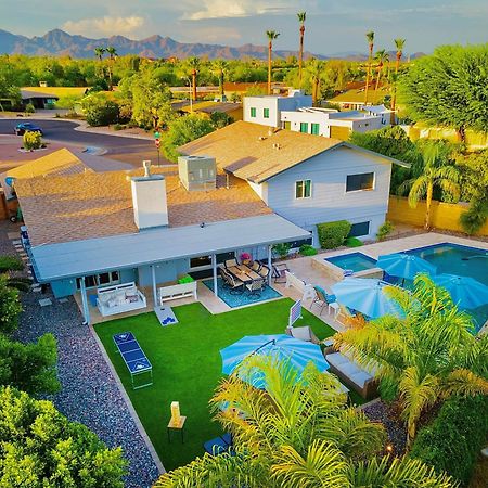 Scottsdale Paradise Escape!- Pet Friendly & Backyard Oasis, Pool- Nearby Dining And Shops! Villa Exterior photo