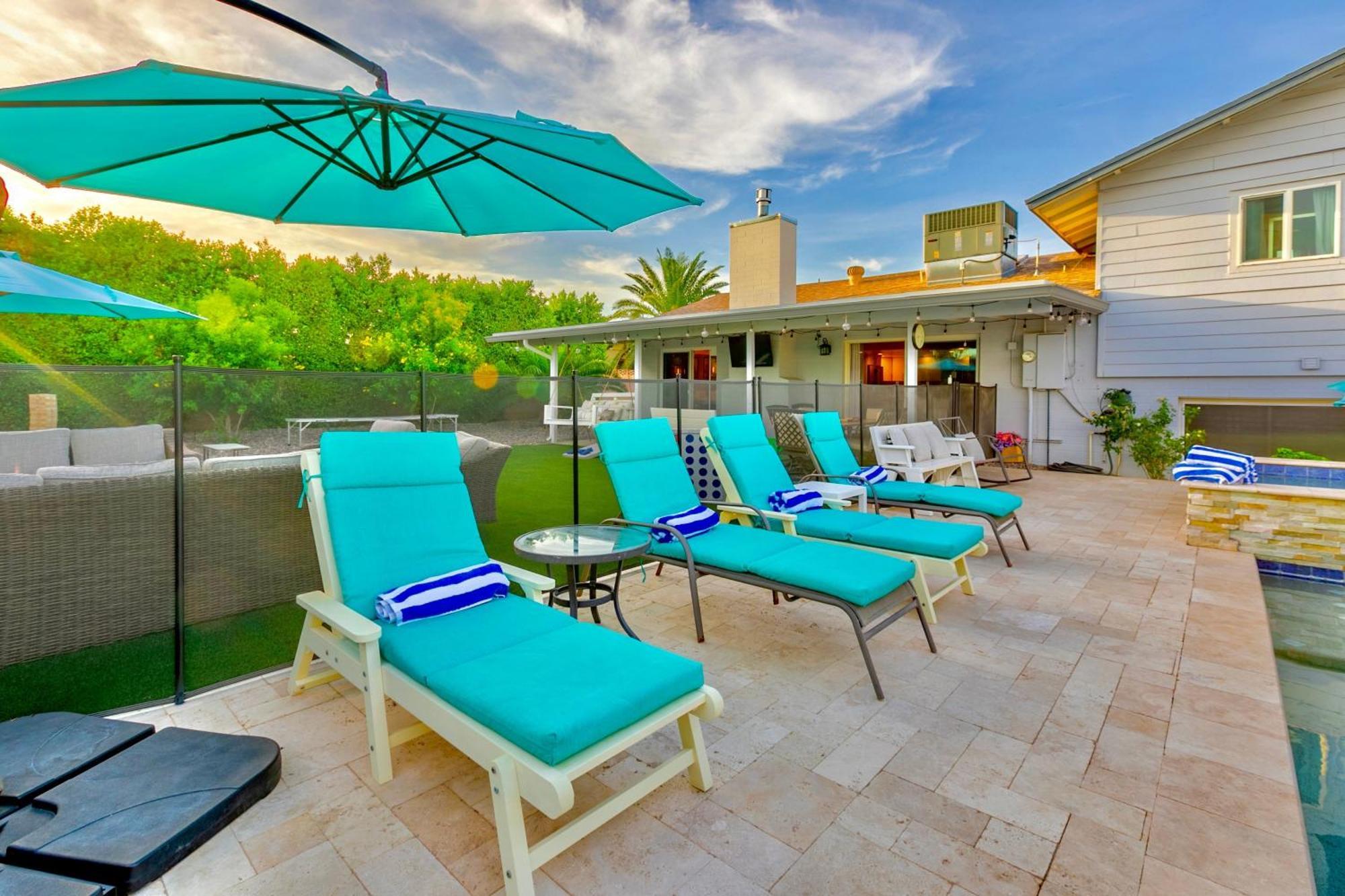 Scottsdale Paradise Escape!- Pet Friendly & Backyard Oasis, Pool- Nearby Dining And Shops! Villa Exterior photo