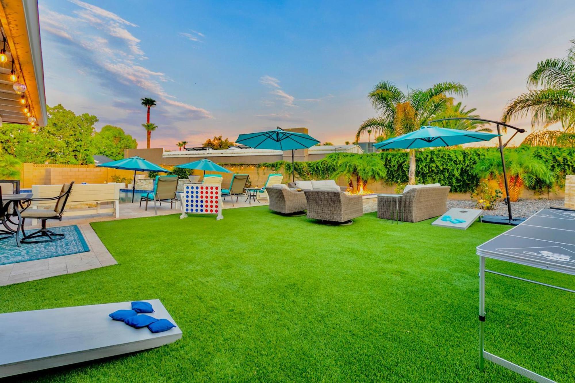 Scottsdale Paradise Escape!- Pet Friendly & Backyard Oasis, Pool- Nearby Dining And Shops! Villa Exterior photo